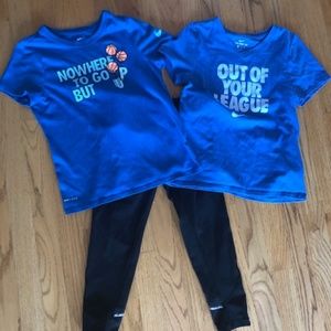 Girls' Size 7 Sports Bundle - Lululemon & Nike